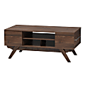 Baxton Studio Patrick Walnut Coffee Table, Brown 1 thumbnail image