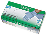 CURAD® Powder-Free Nitrile Exam Gloves, Large, Blue, Case Of 1,500