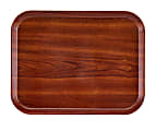 Cambro Camtray Rectangular Serving Trays, 14" x 18", Burma Teak, Pack Of 12 Trays 1 thumbnail image