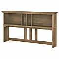 Bush Furniture Salinas 60"W Hutch For L-Shaped Desk, Reclaimed Pine, Standard Delivery 1 thumbnail image