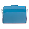 OIC® Single Pocket Wall Files, Letter Size, Clear