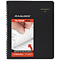 2025 AT-A-GLANCE® Open Scheduling Weekly Planner, 6-3/4" x 8-3/4", Black, January To December, 7085505 1 thumbnail image