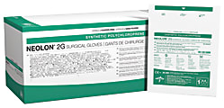Medline Neolon® 2G Disposable Powder-Free Neoprene Surgical Gloves, Size 7, Brown, Box Of 50 1 thumbnail image