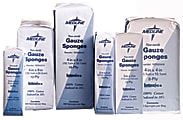 Medline Non-Sterile Cotton Gauze Sponges, 12-Ply, 2" x 2", Case Of 8,000 1 thumbnail image