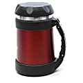 Brentwood Vacuum Stainless-Steel Flask Coffee Thermos, 16.9 Oz, Red