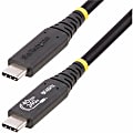 StarTech.com 50cm (1.6ft) USB4 Cable, USB-IF Certified USB-C Cable, 40 Gbps, 240W, 8K 60Hz, Compatible w/Thunderbolt/USB 3.2 Ports 1 thumbnail image