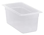 Cambro Translucent GN 1/3 Food Pans, 6"H x 6-15/16"W x 12-3/4"D, Pack Of 6 Containers 1 thumbnail image
