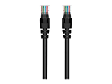 Belkin - Patch cable - RJ-45 (M) to RJ-45 (M) - 25 ft - UTP - CAT 5e - molded, snagless - black -  - A3L79125BLKS 1 thumbnail image