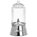 Gibson Home Cheyenne 2-Piece Beverage Dispenser, 230 Oz, Clear 1 thumbnail image