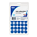 Office Depot® Brand Removable Round Color-Coding Labels, 3/4" Diameter, Dark Blue, Pack Of 1,000 1 thumbnail image
