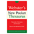 Webster's New Pocket Thesaurus 1 thumbnail image
