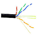 Bytecc C6E-1000K Cat.6 UTP Cable - 1000 ft Category 6 Network Cable - Black 1 thumbnail image