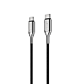 Cygnett Armored 2.0 USB-C To USB-C Charge & Sync Cable, Black, CY2677PCTYC