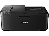 Canon PIXMA TR4720 Wireless Inkjet Multifunction Printer - Color - Black - Copier/Fax/Printer/Scanner - 4800 x 1200 dpi Print - Automatic Duplex Print - 100 sheets Input - Color Flatbed Scanner - 1200 dpi Optical Scan - Color Fax