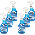 Genuine Joe Non-Ammoniated Glass Cleaner - Ready-To-Use - 32 fl oz - Non Ammoniated, Non-streaking - Blue - 6/Carton - 99681CT 1 thumbnail image