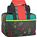 Thermos® Outer Space Insulated Lunch Kit, 6-3/16"H x 9-1/4"W x 5"D, Black/Gray 1 thumbnail image