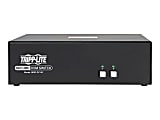 Tripp Lite Secure KVM Switch, DVI to DVI - 2-Port, NIAP PP3.0 Certified, Audio, Single Monitor - KVM / audio switch - 2 x KVM / audio - 1 local user - desktop - TAA Compliant