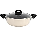 Oster Clairborne Aluminum Nonstick Caldero With Lid, 3.6 Qt, Linen 1 thumbnail image