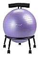 Gaiam Custom Fit Balance Ball Chair, Purple 1 thumbnail image