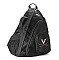 Denco Sports Luggage Travel Sling With 13.5" Laptop Pocket, Virginia Cavaliers, 19"H x 12"W x 13"D, Black