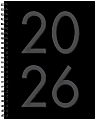 2026 Willow Creek Press Softcover Weekly/Monthly Planner, 6-1/2" x 8-1/2", Black, January To December, 56646 1 thumbnail image