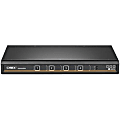 Avocent Vertiv Cybex Secure MultiViewer KVM Switch - 4 port - NIAP Approved - Dual AC - Secure Desktop KVM Switches - Secure KVM Switch - Dual Head - NIAP Certified - Secure Keyboard - 4 to 16 Port
