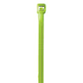 Partners Brand Color Cable Ties, 5.5", Fluorescent Green, Case Of 1,000 1 thumbnail image