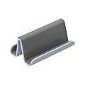 Fusion Business Card Holder, 20-Card Capacity, White/Gray
