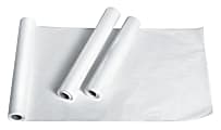 Medline Deluxe Crepe Exam Table Paper Roll, 21" x 125', White, Case Of 12 1 thumbnail image