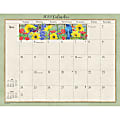 Lang Desk Calendar, 17”H x 22”W, Birds In Garden, January To December 2022, 229910100 1 thumbnail image