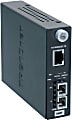 TRENDnet TFC-110 MSC - Fiber media converter - 100Mb LAN - 10Base-T, 100Base-FX, 100Base-TX - SC multi-mode / RJ-45 - up to 1.2 miles - TAA Compliant