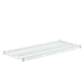 Honey-Can-Do Plated Steel Shelf, 16" x 36", White 1 thumbnail image