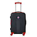 Mojo L208 ABS Carry-On Hardcase Spinner, 21"H x 14"W x 9-1/2"D, Chicago Cubs, Black/Red