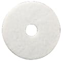 Niagara™ 4100N Polishing Pads, 12", White, Case Of 5