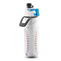 O2COOL Mist N’ Sip Water Bottle, 20 Oz, Baseball 1 thumbnail image