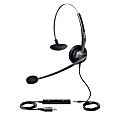 Yealink UH33 Monaural On-Ear USB Headset, Black, YEA-UH33 1 thumbnail image
