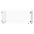 LUX Reclaim Tri-Fold Sneeze Guard, 24"H x 58"W x 16"D, Clear 1 thumbnail image