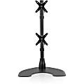 Ergotech Dual LCD Monitor Desk Stand - 28" pole - Black - Vertical - Dual 1 thumbnail image