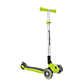 Globber Primo Foldable Scooter, 26-9/16"H x 11"W x 32-1/2"D, Lime Green 