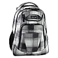 Kenneth Cole Reaction Tribute Collection Laptop Backpack For 17.3" Laptops, White Plaid