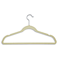 Honey-Can-Do Velvet-Touch Suit Hangers, 9 1/2"H x 1/4"W x 17 3/4"D, Ivory, Pack Of 20 1 thumbnail image