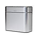 simplehuman Compost Caddy, 1.06 Gallons, Silver