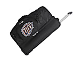 Denco Sports Luggage Rolling Drop-Bottom Duffel Bag, UTEP Miners, 15"H x 27"W x 14 1/2"D, Black 1 thumbnail image