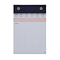 See Jane Work® Desktop Notepad, 6-1/8" x 4-1/8", 300 Sheets, Navy/Gold 1 thumbnail image