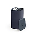 Joseph Joseph Twin Compartment 30-Liter Laundry Basket, 28" x 15-3/4", Black 1 thumbnail image