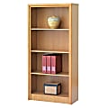 Office Depot® Brand State Street 4-Shelf Bookcase, 63 1/8"H x 30 1/8"W x 12 5/8"D, Canyon Maple 1 thumbnail image