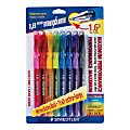 Staedtler Maxum 1.6mm Tip Ballpoint Pens - Thick, Bold Pen Point - 1.6 mm Pen Point Size - Assorted - Clear Rubber Barrel - 8 / Pack 1 thumbnail image