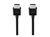 Belkin 8K Ultra High Speed HDMI 2.1 Braided Cable - 6.60 ft HDMI A/V Cable  - AV10176BT2MBLK 1 thumbnail image