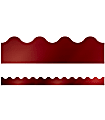 Carson Dellosa Sparkle And Shine Scalloped Border Strips, 2-1/4" x 36", Cherry Foil, Pack Of 13 Border Strips 1 thumbnail image