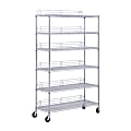 Honey-Can-Do Urban Steel Adjustable Shelving Unit, 6-Tiers, Chrome